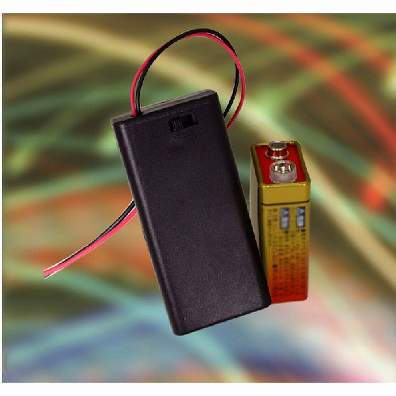 【メール便対応】朝日電器（ELPA）　電池ボックス 9V用　【品番：UM-SC006NH】