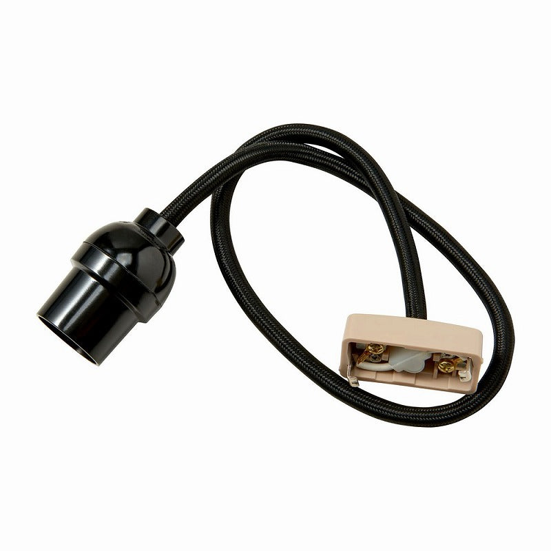 朝日電器（ELPA）　コードセット 0.5ｍ　ブラック　【品番：KP-5H（BK）】