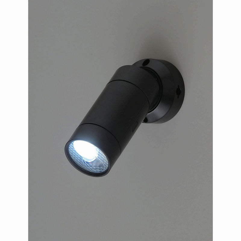 朝日電器（ELPA）　0.5W LEDセンサーライト（乾電池式）　ブラック　【品番：ESL-05BT（BK）】