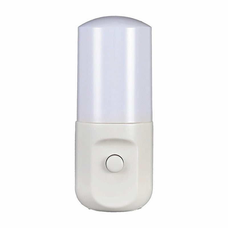【在庫処分】朝日電器（ELPA）　LEDナイトライト スイッチ式 ホワイト　【品番：PM-LSW1（W）】