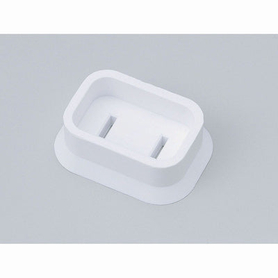 【メール便対応】朝日電器（ELPA）　安全プラグカバー ストレートプラグ用 8個入　ホワイト　【品番：AN-2018B（W）】