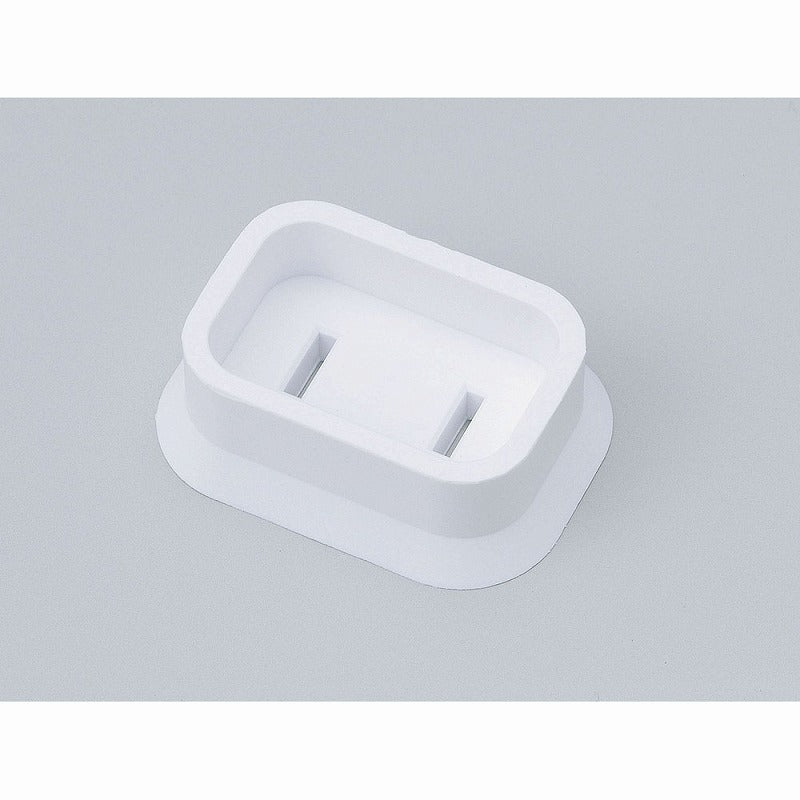 【メール便対応】朝日電器（ELPA）　安全プラグカバー ストレートプラグ用 8個入　ホワイト　【品番：AN-2018B（W）】