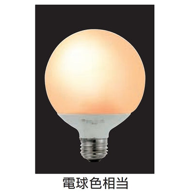 朝日電器（ELPA）　ボール電球形蛍光ランプ 60W形 E26　電球色　【品番：EFG15EL/12-G062H】