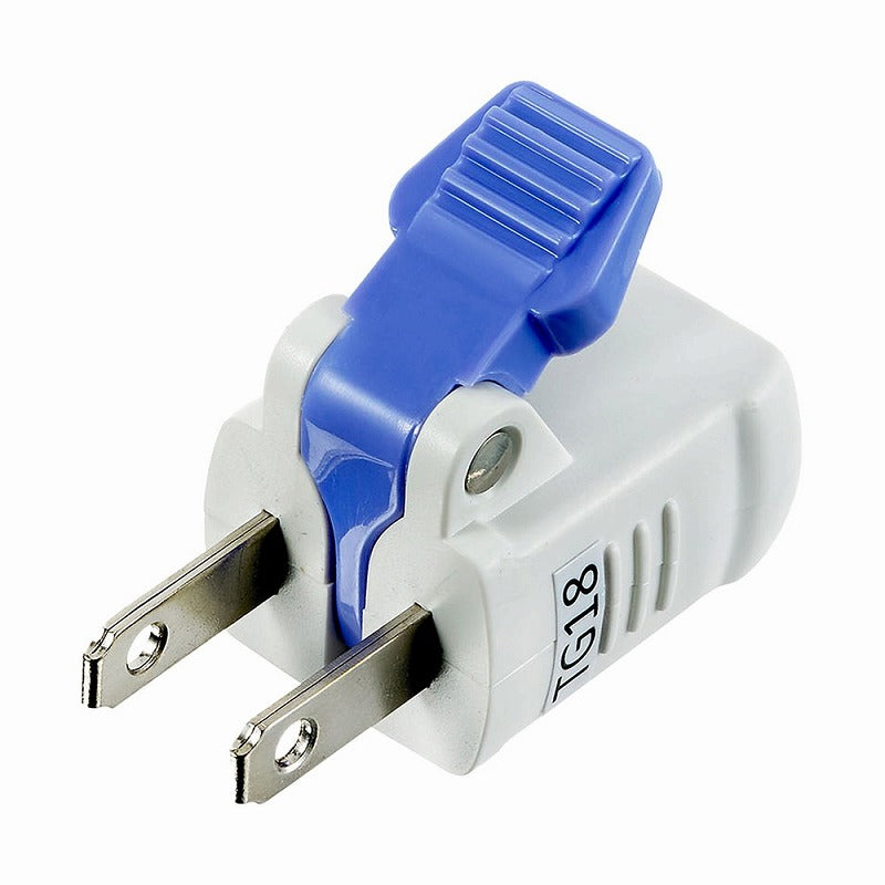 朝日電器（ELPA）　楽に抜けるアダプター（3個入）　ホワイト　【品番：RTP-303B（W）】