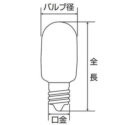 朝日電器（ELPA）　LED常夜灯 E12　オレンジ　【品番：LDT1YR-G-E12-G1001】