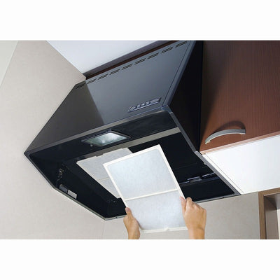【在庫処分】朝日電器（ELPA）　レンジフードフィルター 高さ375mm（2枚入）　【品番：EKF-RF03】