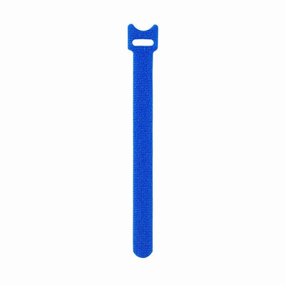 【在庫処分】【メール便対応】朝日電器（ELPA）　makimaki マジックバンド 150mm・5本入　ブルー　【品番：TUH-MT150（BL）】