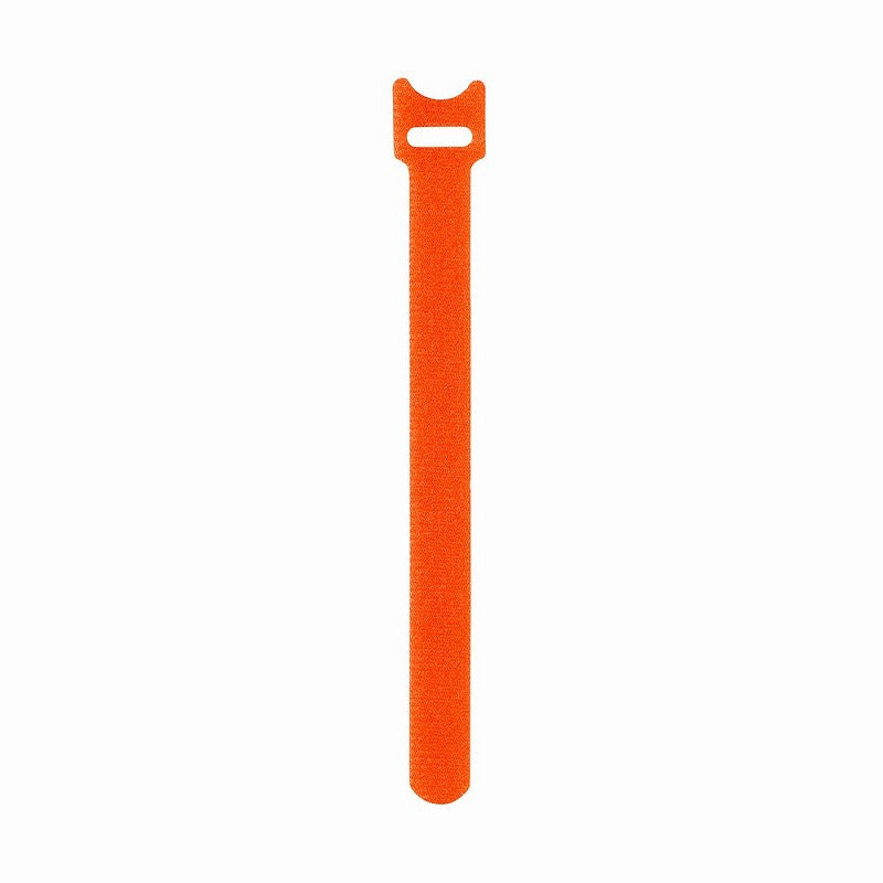 【メール便対応】朝日電器（ELPA）　makimaki マジックバンド 150mm・5本入　オレンジ　【品番：TUH-MT150（OR）】