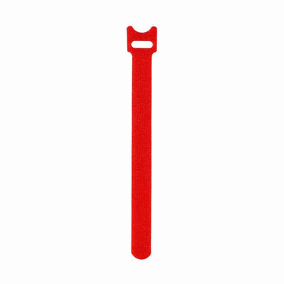 【メール便対応】朝日電器（ELPA）　makimaki マジックバンド 150mm・5本入　レッド　【品番：TUH-MT150（RE）】