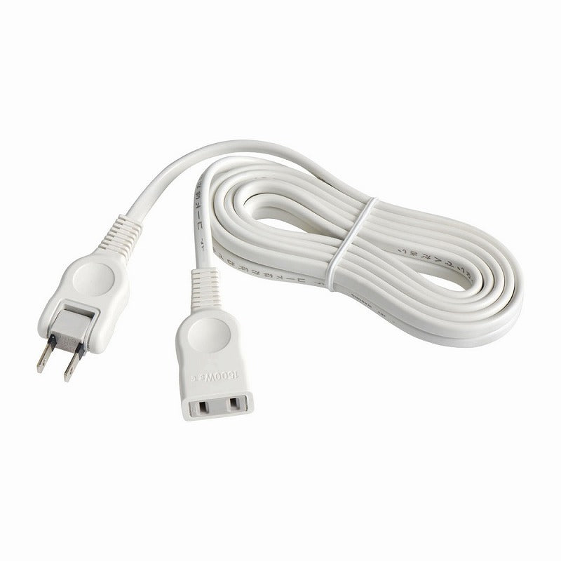 朝日電器（ELPA）　延長コード 3m　ホワイト　【品番：W-1513NB（W）】