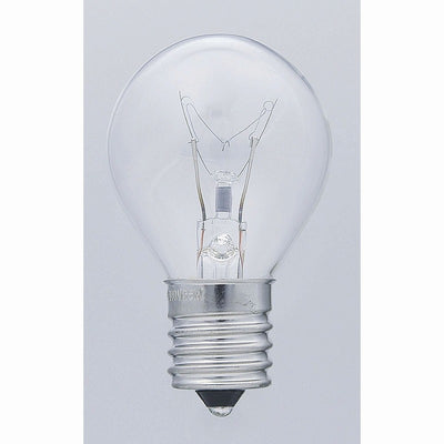 朝日電器（ELPA）　S型ミニ球 25W E17　クリア　【品番：G-20H（C）】