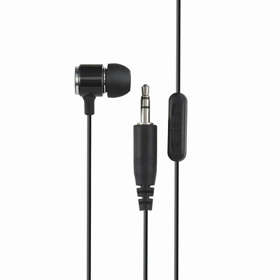 朝日電器（ELPA）　地デジTV用片耳イヤホン 高音質タイプ ボリューム付 3m　ブラック　【品番：RE-CLK03（BK）】