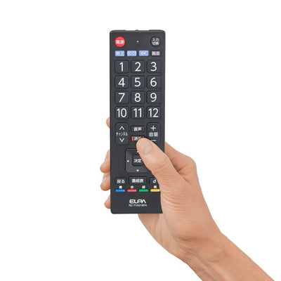 【廃番】朝日電器（ELPA）　薄型デザイン メーカー別テレビリモコン（パナソニック用）　【品番：RC-TV008PA】