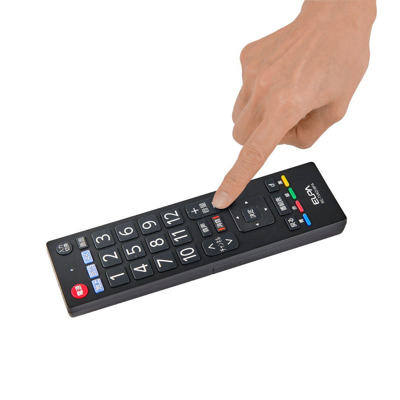 【廃番】朝日電器（ELPA）　薄型デザイン メーカー別テレビリモコン（パナソニック用）　【品番：RC-TV008PA】