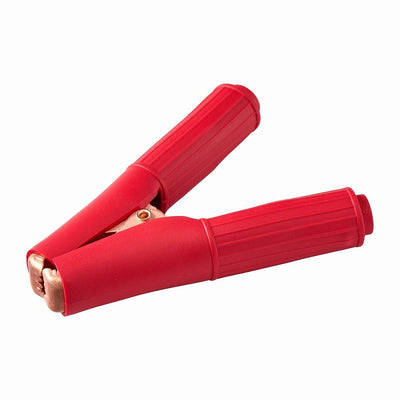 【メール便対応】朝日電器（ELPA）　バッテリークリップ　レッド　【品番：HK-KK50H（R）】