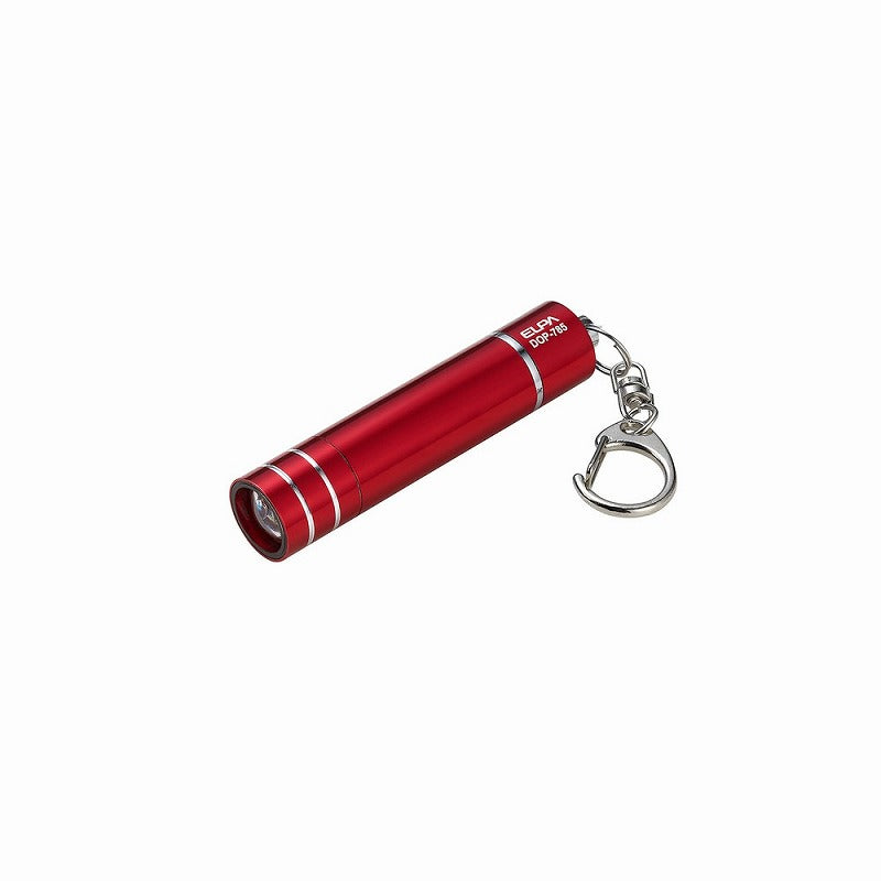 【メール便対応】朝日電器（ELPA）　LEDキーライト　レッド　【品番：DOP-785（R）】