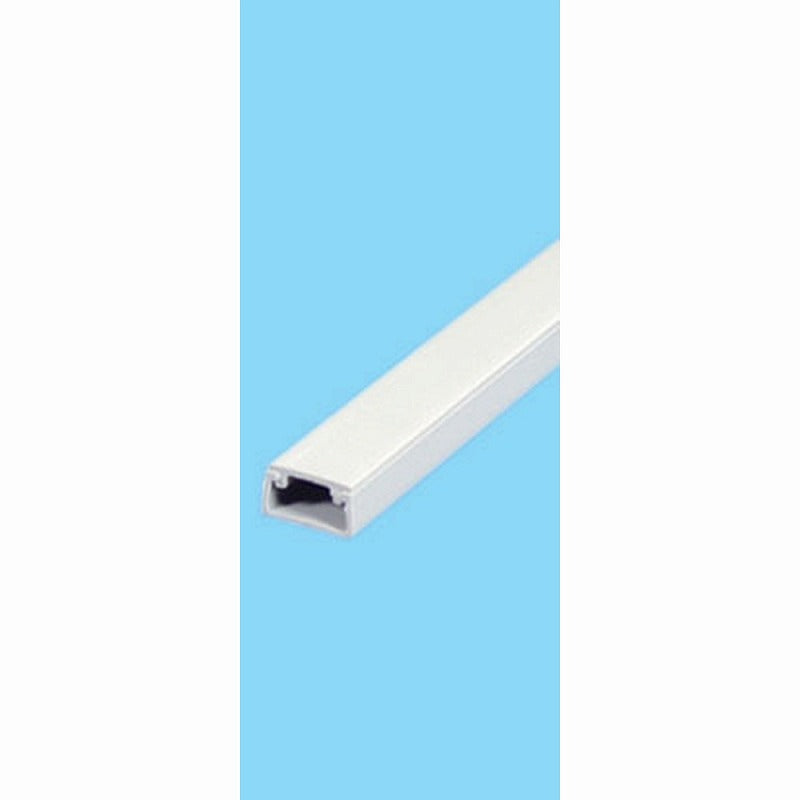 朝日電器（ELPA）　壁用テープ付ABSモール ミニ 1m　グレー　【品番：ミニ　グレー】【JAN：4901087114740】