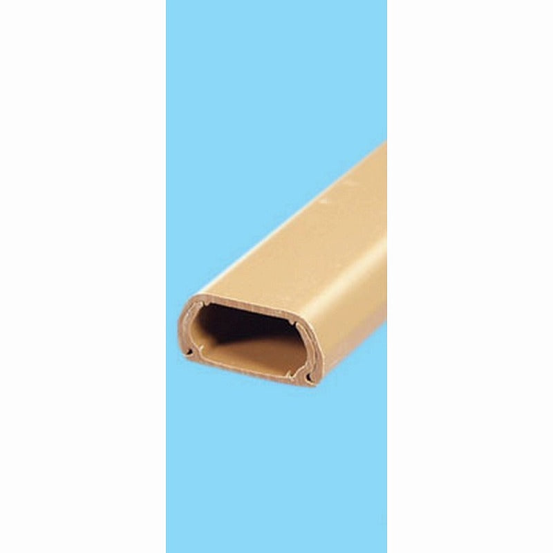 朝日電器（ELPA）　壁用テープ付ABSモール 3号 1m　ブラウン　【品番：3ゴウ ブラウン】