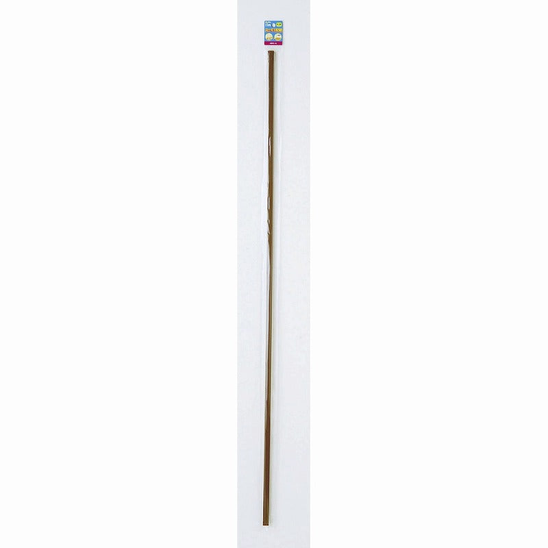 朝日電器（ELPA）　壁用テープ付ABSモール（ヘッダー仕様） ミニ 1m　ブラウン　【品番：MH-T01H（BR）】