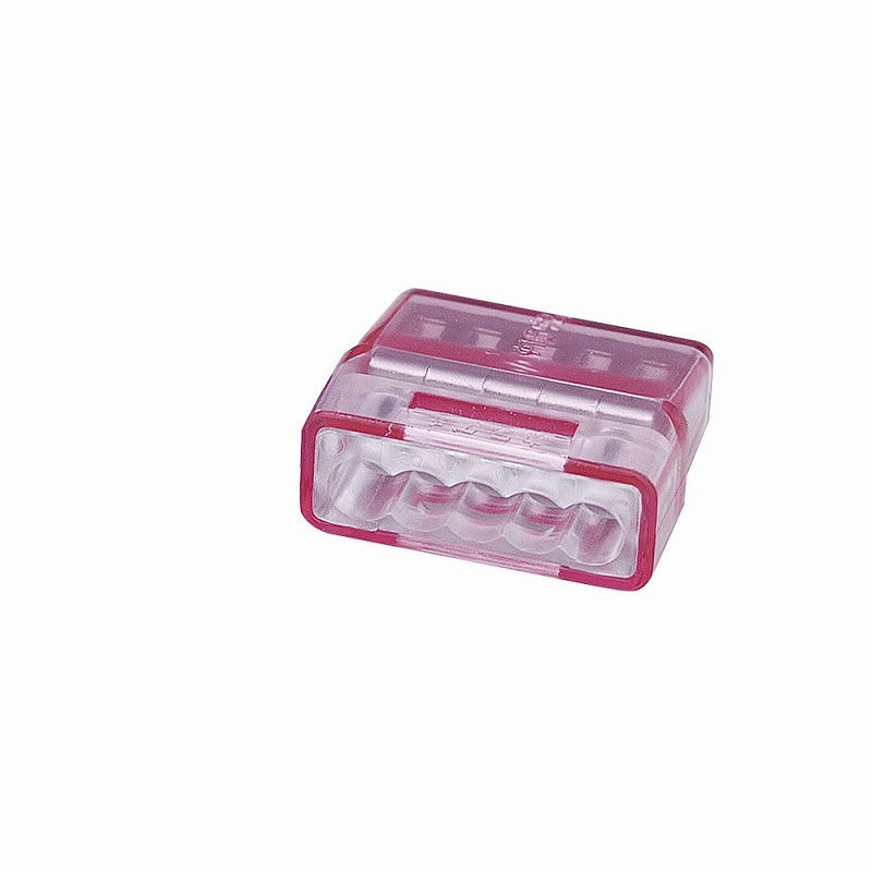 【メール便対応】朝日電器（ELPA）　差込形5端子コネクター　【品番：P-5H】