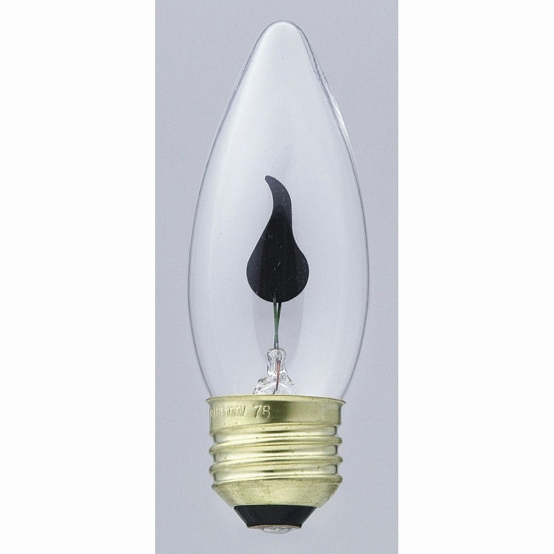 朝日電器（ELPA）　フリッカーランプ 2～3W E26　クリア　【品番：G-7005H（C）】