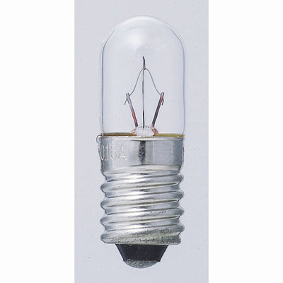 朝日電器（ELPA）　小パネル球 12V E10 2個入　クリア　【品番：G-3003H（C）】