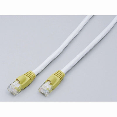 【メール便対応】朝日電器（ELPA）　クロスLANケーブル 3m　ホワイト　【品番：LAN-X1030（W）】