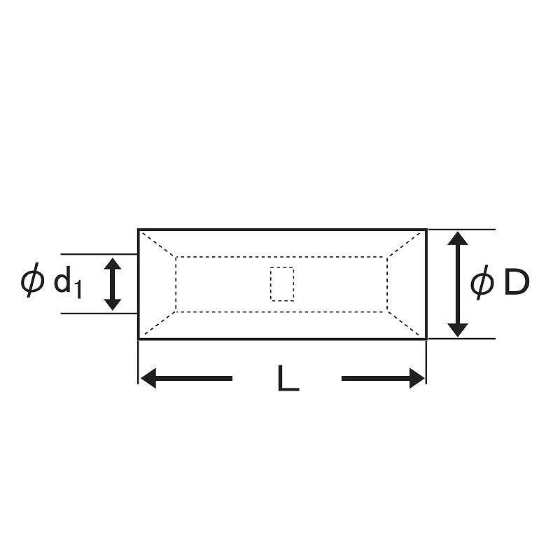 【メール便対応】朝日電器（ELPA）　圧着スリーブ B5.5　【品番：PB-5.5H】