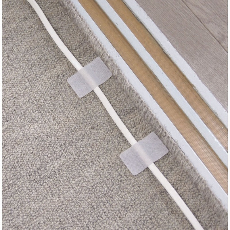 【メール便対応】朝日電器（ELPA）　カーペット用コードキャッチ（カット）　【品番：CC-09H】
