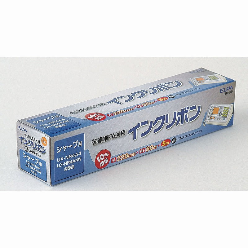 朝日電器（ELPA）　FAXインクリボン（1本入）　【品番：FIR-SR4】