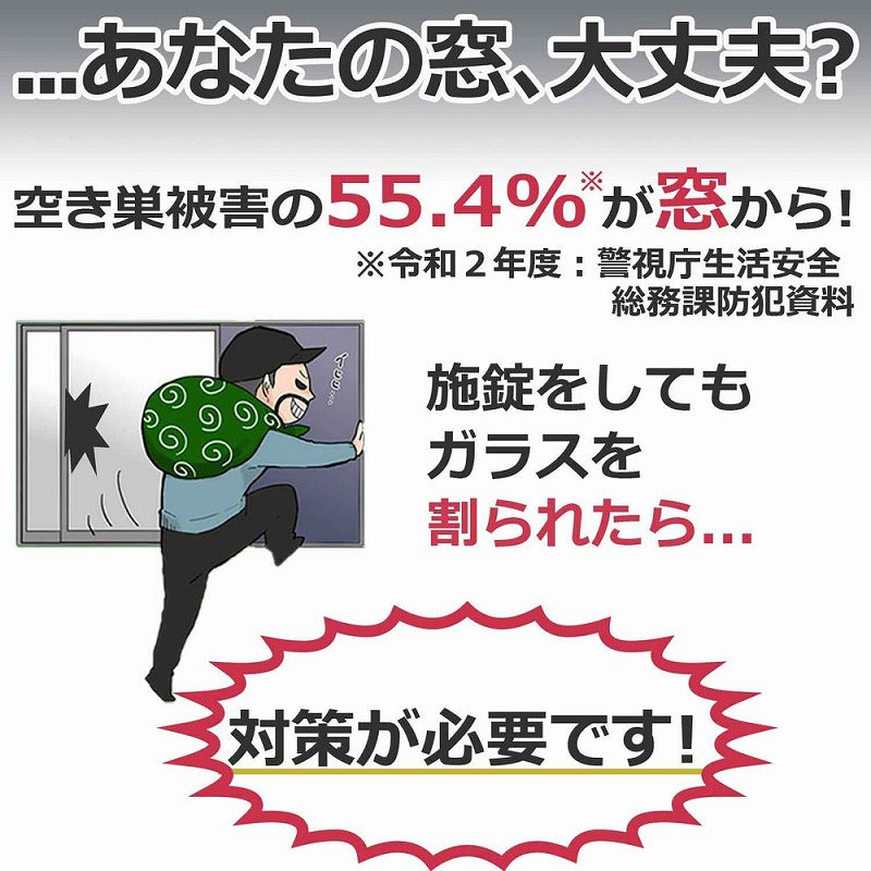 朝日電器（ELPA）　薄型ウインドウアラーム 衝撃検知　パールホワイト　【品番：ASA-S11（PW）】