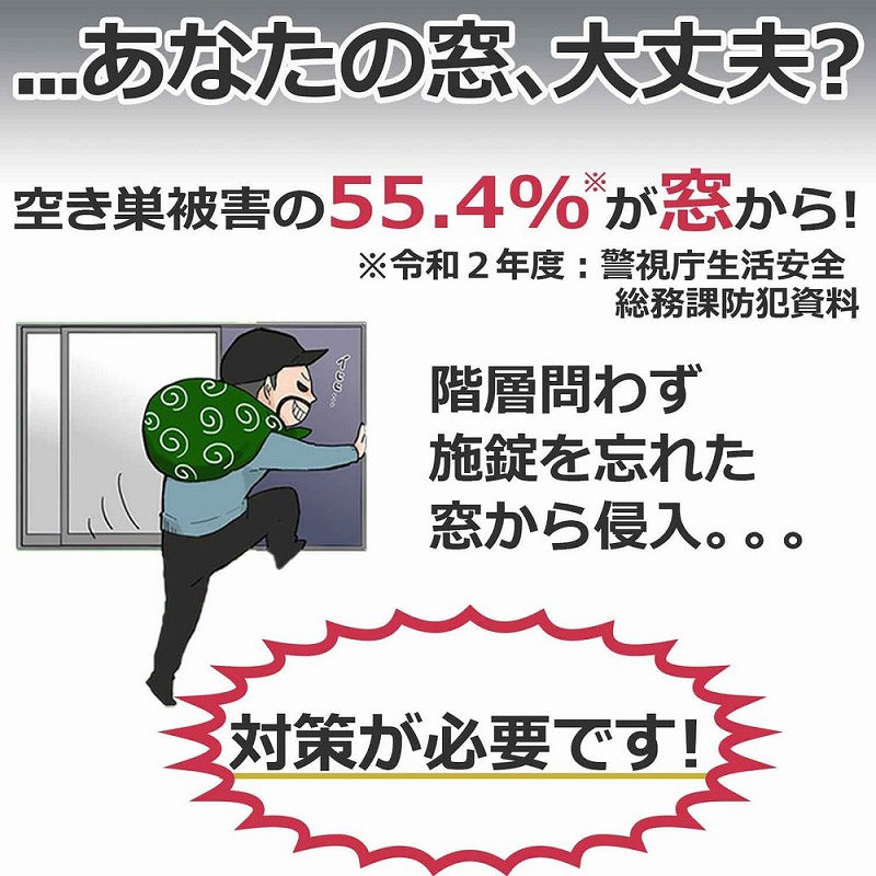 朝日電器（ELPA）　薄型ウインドウアラーム 開放検知　パールホワイト　【品番：ASA-M12（PW）】○