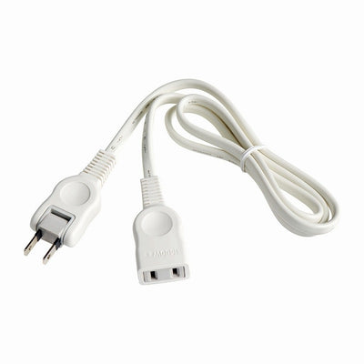 朝日電器（ELPA）　延長コード 1m　ホワイト　【品番：W-1511NB（W）】