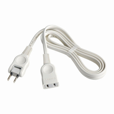 朝日電器（ELPA）　延長コード 2m　ホワイト　【品番：W-1512NB（W）】