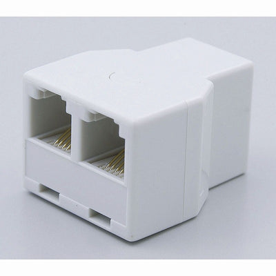 朝日電器（ELPA）　分配コネクタ（6極4芯/2芯兼用）　【品番：TEA-003】
