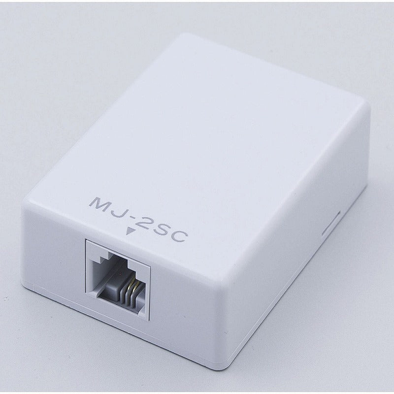 朝日電器（ELPA）　テレホンコンセント（6極2芯用）　【品番：TEA-021】