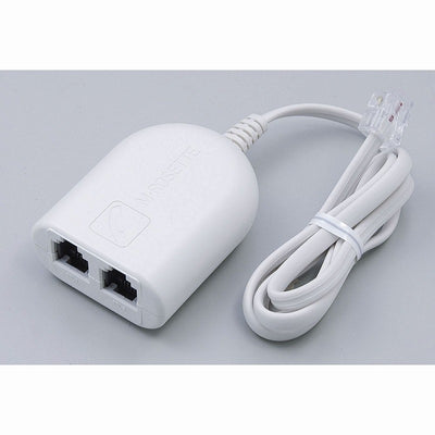 朝日電器（ELPA）　分配アダプタ（6極2芯用）　【品番：TEA-035】◯