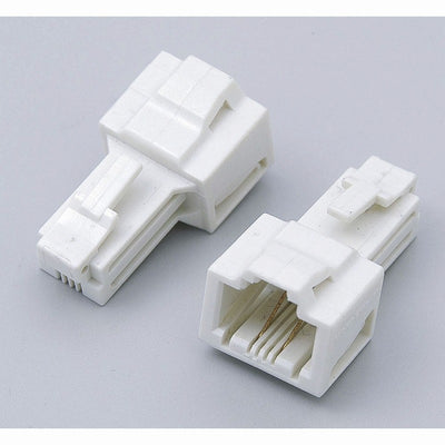 【メール便対応】朝日電器（ELPA）　ADSL変換アダプタ　【品番：TEA-076】
