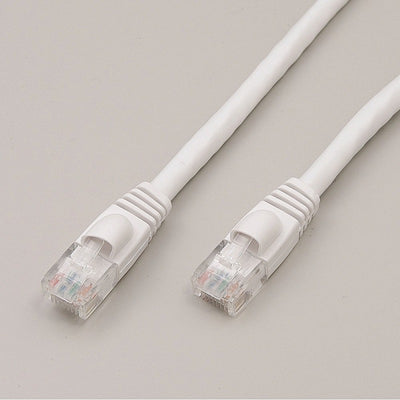 【メール便対応】朝日電器（ELPA）　超高速LANケーブル 1m　ホワイト　【品番：LAN-A601（W）】