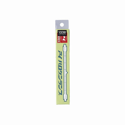朝日電器（ELPA）　両口金ハロゲン 100W R7S　クリア　【品番：G-223】