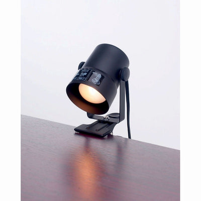 朝日電器（ELPA）　クリップライト　ブラック　【品番：SPOT-CR40（BK）】