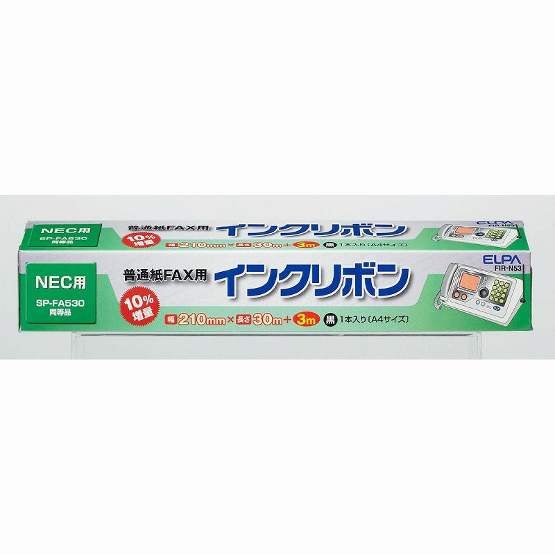朝日電器（ELPA）　FAXインクリボン（1本入）　【品番：FIR-N53】