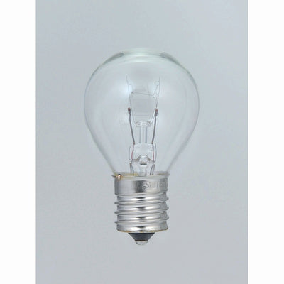 朝日電器（ELPA）　S型ミニ球 長寿命タイプ 5W E17　クリア　【品番：G-L8025H（C）】