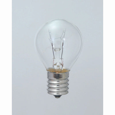 朝日電器（ELPA）　S型ミニ球 長寿命タイプ 10W E17　クリア　【品番：G-L8026H（C）】