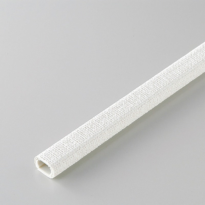 朝日電器（ELPA）　壁用テープ付壁紙モール 1号 1m　クロス　【品番：ML-C11（CR）】