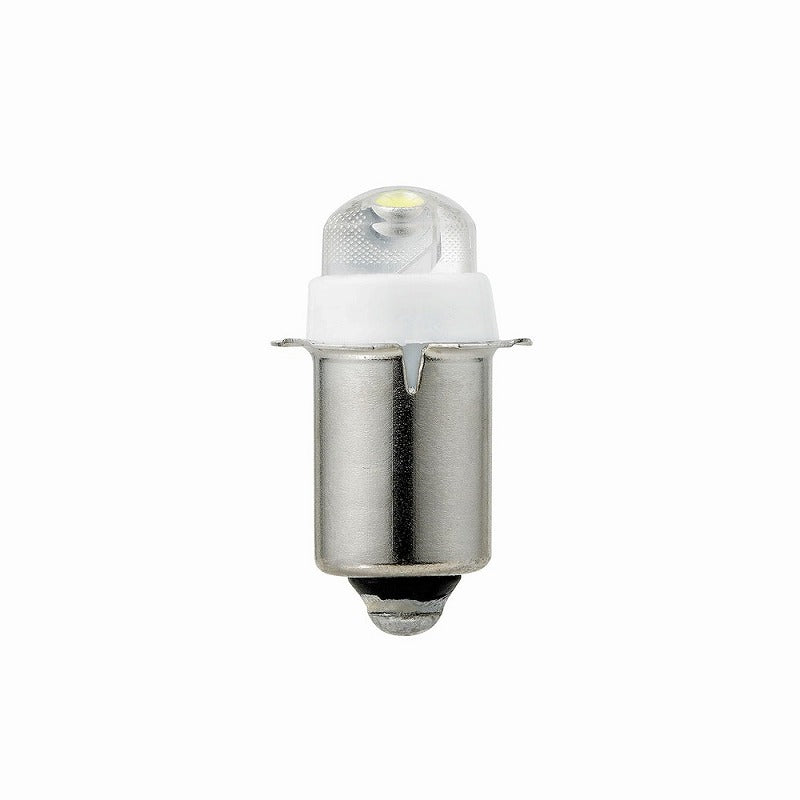 【メール便対応】朝日電器（ELPA）　強力ライト用LED交換球 DC6.0V 0.1A P13.5S　【品番：GA-LED6.0V】