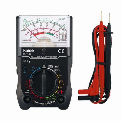 【メール便対応】朝日電器（ELPA）　アナログミニテスター　【品番：KF-6】