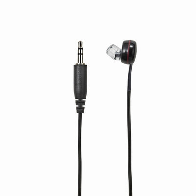 【メール便対応】朝日電器（ELPA）　地デジTV用片耳イヤホン 耳穴ショートタイプ 5m　ブラック　【品番：RE-STB05（BK）】