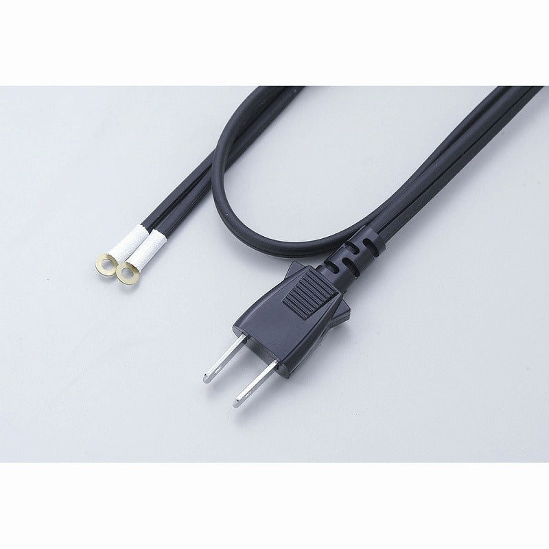 朝日電器（ELPA）　片プラグ付ネオプレーンコード 2m　【品番：NC-20H】