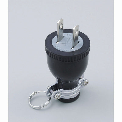 朝日電器（ELPA）　ゴムプラグ 15A 125V　【品番：A-16H】